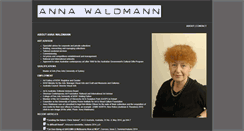 Desktop Screenshot of annawaldmann.com